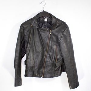 Ridingear leather jacket, Size 12, Choko